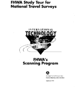 FHWA Study Tour for National Travel Surveys