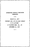 Interstate Commerce Commision Report of the Accident  Investigation Occuring on the SEABOARD AIR LINE COLUMBUS YARD GA