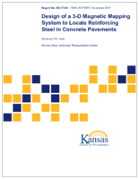 Design of a 3D Magnetic Mapping System to Locate Reinforcing Steel in Concrete Pavements