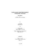 Using light emitting diodes in traffic signals  final report