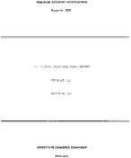 Interstate Commerce Commision Report of the Accident  Investigation Occuring on the PENNSYLVANIA VANDALIA III