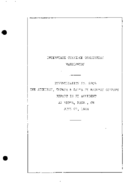 Interstate Commerce Commision Report of the Accident  Investigation Occuring on the ATCHISON TOPEKA AND SANTA FE RAILWAY KIOWE KS