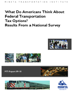 What Do Americans Think About Federal Transportation Tax Options Results from a National Survey