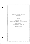 Interstate Commerce Commision Report of the Accident  Investigation Occuring on the KANSAS CITY TERMINAL RAILWAY KSAS CITY KS