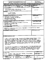 Cable Stayed Static Linear Analysis for the Captain William Moore Creek Bridge Final Report