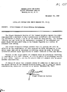 Parts 001 And 43 Civil Air Regulations Draft Release No 6255 Effectiveness Of Airworthiness Certificates