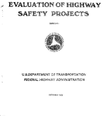 Evaluation of Highway Safety Projects Summary