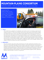 Assessing the Effectiveness of the Wyoming Connected Vehicle Pilot Program New Traffic Safety Research Perspectives Research Brief