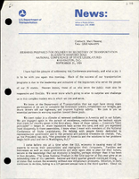 Remarks Prepared for Delivery by Secretary of Transportation Elizabeth Hanford Dole at the National Conference of State Legislatures Washington DC September 21 1984