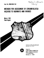 Methods for assessment of streamrelated hazards to highways and bridges