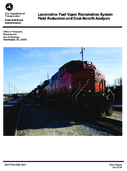 Locomotive fuel vapor reclamation system field evaluation and costbenefit analysis  draft final report