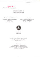 Economic Factors in Tunnel Construction