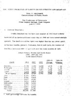 The Acute Problems of Safety on Our Streets and Highways