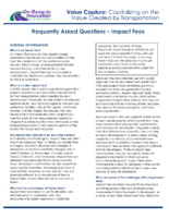 Frequently Asked Questions  Impact Fees
