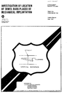Investigation of Location of Dowel Bars Placed by Mechanical Implantation