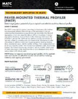 Technology Deployed in MATC PaverMounted Thermal Profiler PMTP