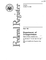 PART 121 AMENDMENTS 121280