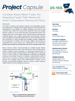 Complete Streets Means Trucks too Integrating Freight Traffic Needs with Active Transportation Planning and Policy Summary