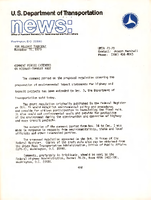 US Department of Transportation News Office of Assistant Secretary for Governmental and Public Affairs UMTA 7379 Comment Period Extended on HighwayTransit Rule