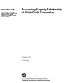 ProcessingProperty Relationship of OxideOxide Composites