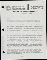 Remarks Delivered by Secretary of Transportation Claude S Brinegar Before the Representatives of State Departments of Transportation