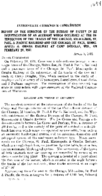 Interstate Commerce Commission Report of the Accident  Investigation Occurring on the CHICAGO MILWAUKEE ST PAUL AND PACIFIC RAILROAD AND CHICAGO ST PAUL MINNEAPOLIS AND OMAHA RAILWAY CAMP DOUGLAS WI