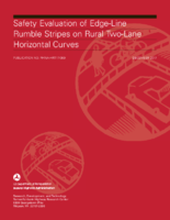 Safety Evaluation of EdgeLine Rumble Stripes on Rural TwoLane Horizontal Curves