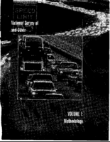 National Survey of Speeding and Other Unsafe Driving Actions Volume 1 Methodology