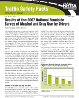 Results of the 2007 National Roadside Survey of Alcohol and Drug Use by Drivers Traffic Safety Facts