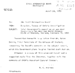 Investigation of Aircraft Accident PAN AMERICAN AIRWAYS SHANNON IRELAND 19540215