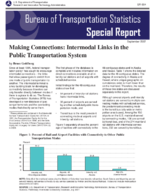 Making Connections Intermodal Links in the Public Transportation System