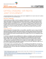 Capitol Crossing  Air Rights Joint Development
