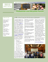 Pedestrian and Bicyclist Forum  Volume 73 Fall 2017