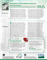 Restoration of the Vehicle Inventory and Use Survey