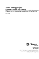 Action Strategy Paper Climate Change and Energy