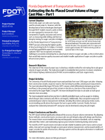 Estimating the AsPlaced Grout Volume of Auger Cast Piles  Part 1 Summary