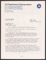 Federal Highway Administration News 1981