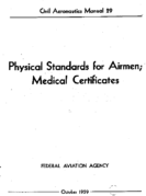 Part 29 Physical Standards For Airmen Medical Certificates