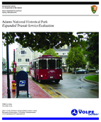 Adams National Historical Park expanded transit service evaluation