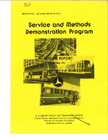 Service and Methods Demonstration Program  Annual Report November 1975