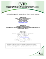 Policies That Impact the Acceleration of Electric Vehicle Adoption