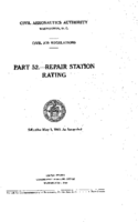 Part 52 Repair Station Rating