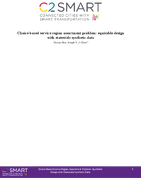 ChoiceBased Service Region Assortment Problem Equitable Design With Statewide Synthetic Data