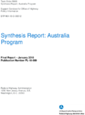 Synthesis Report Australia Program