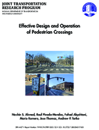 Effective Design and Operation of Pedestrian Crossings