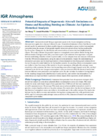 Potential Impacts of Supersonic Aircraft Emissions on Ozone and Resulting Forcing on Climate An Update on Historical Analysis
