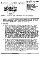 AC 1217 Use of Seat Belts by Passengers and Flight Attendants