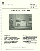 Petrographic Laboratory Fact Sheet