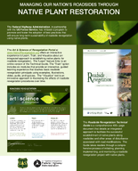 Managing Our Nations Roadsides Through Native Plant Restoration