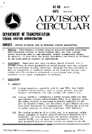 AC 2091 Lithium Batteries Used in Emergency Locator Transmitters